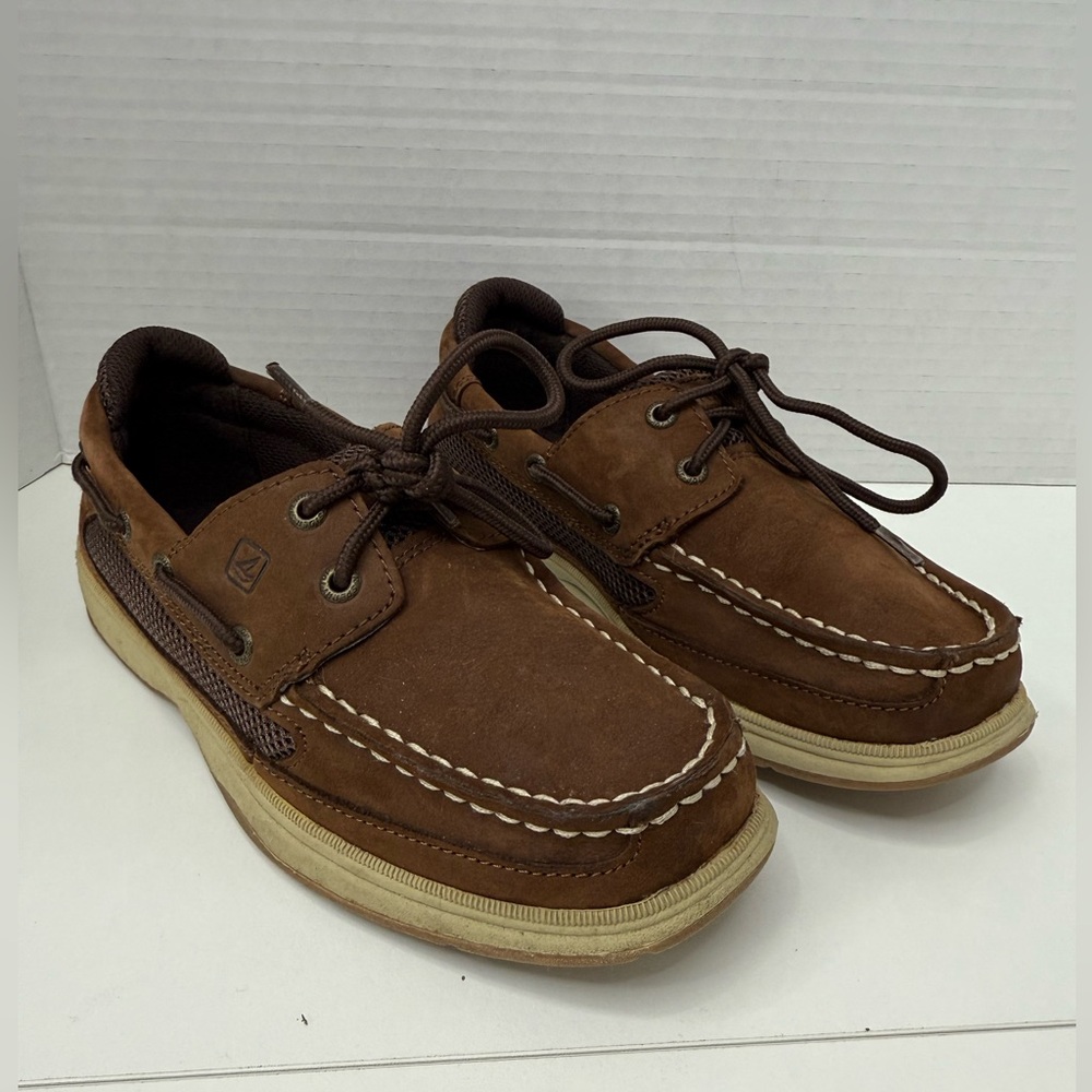 Sperry Top Sider Boat Brown Shoes
Size 3Y